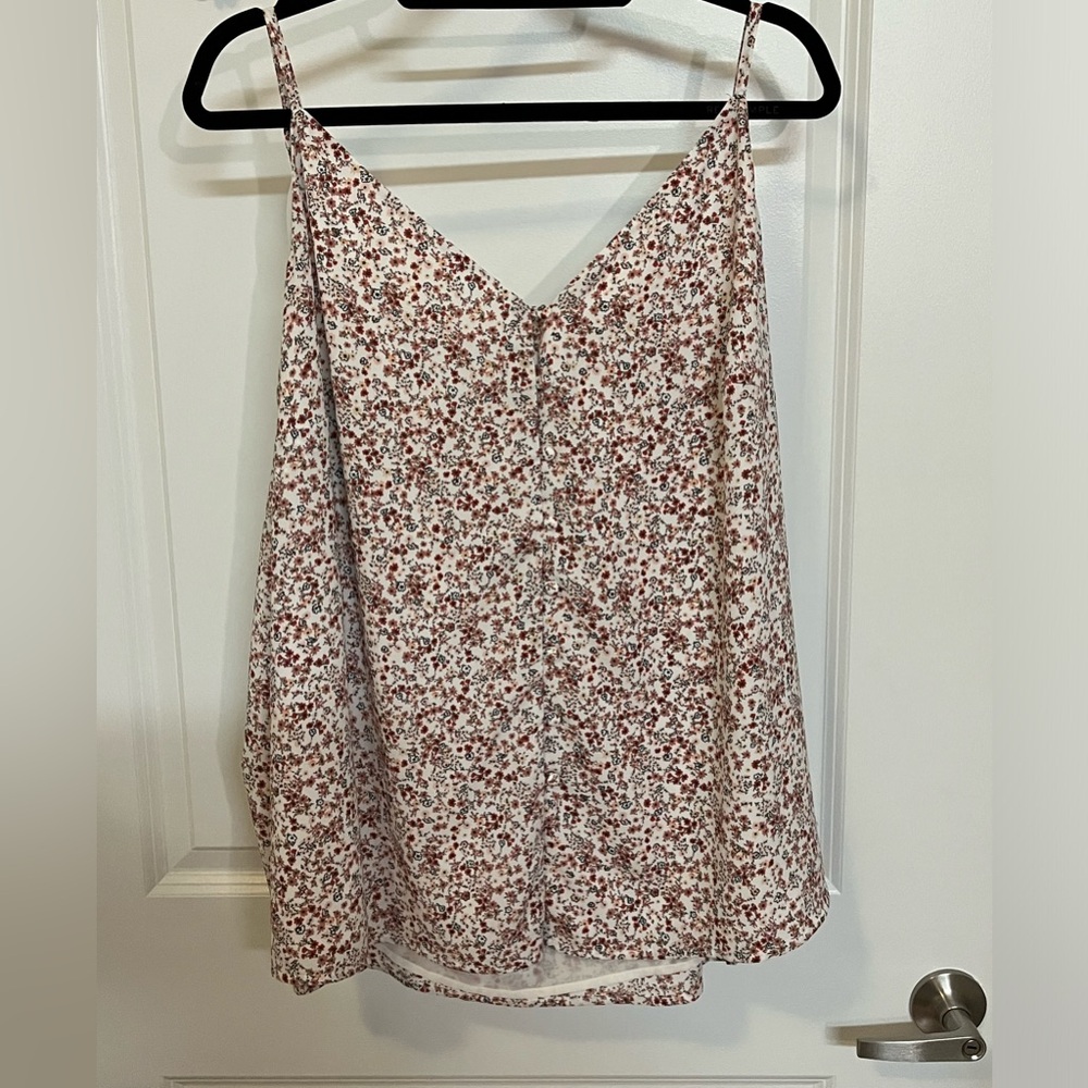 Loft Plus Floral Tank Top